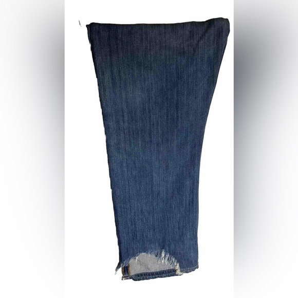 Adriano Goldschmied The Protege Women Blue Jeans Destroyed Heel 38x32 - Picture 2 of 16